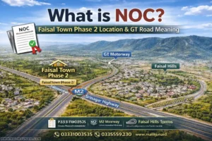 What is NOC? Meaning, GT Road Stands For, and Faisal Town Phase 2 Location Guide for Islamabad Real Estate