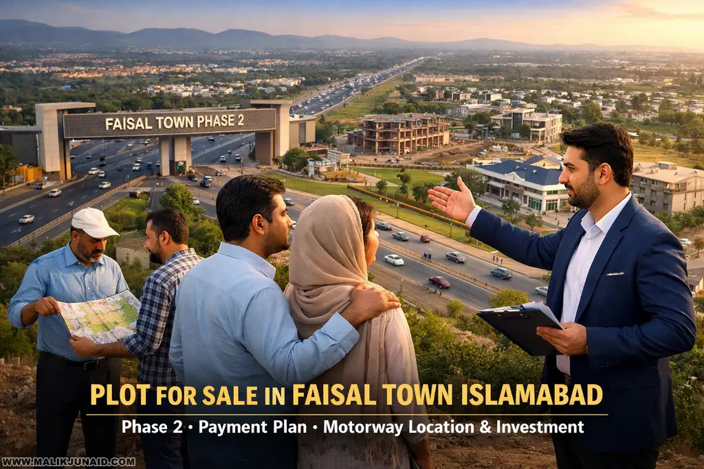plot for sale in faisal town islamabad