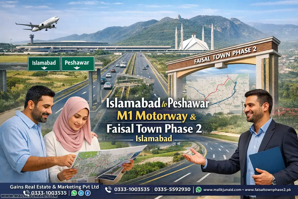 Faisal Town Phase 2 Islamabad – Location, M1 Motorway Access, Master Plan & Investment Guide