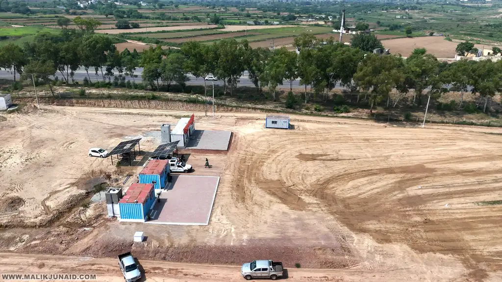 Faisal town Phase 2 Site Office Just besides Motorway M-2