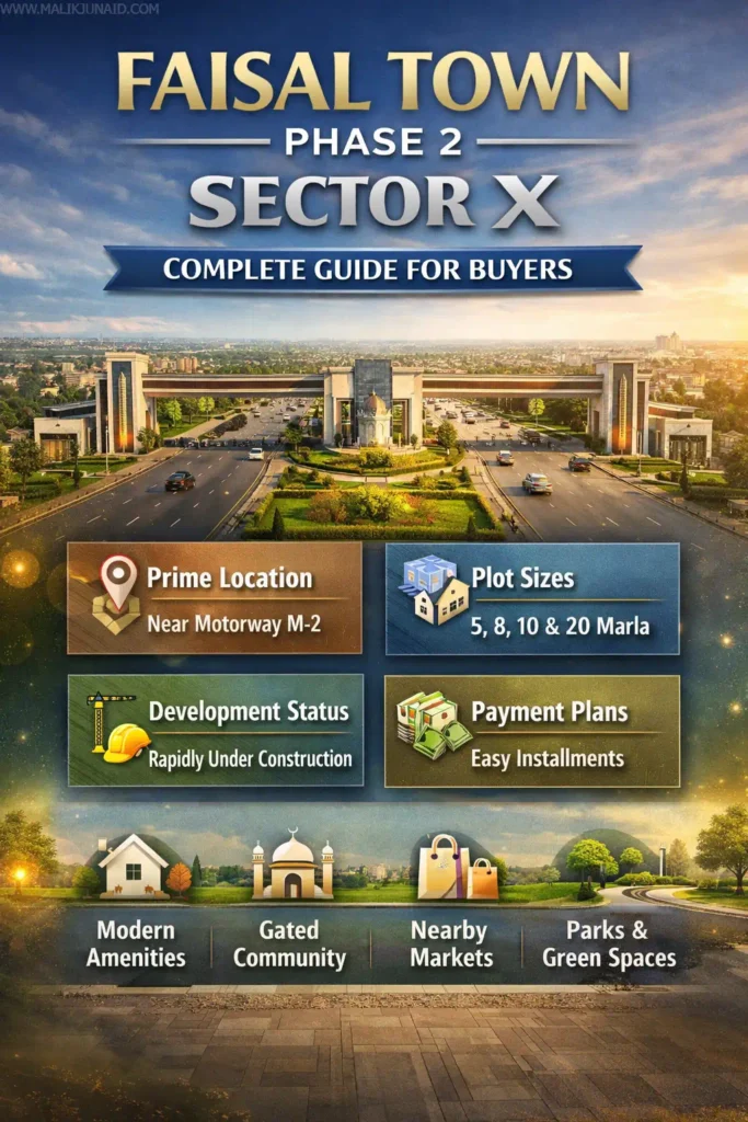 Faisal Town Phase 2 sector x
