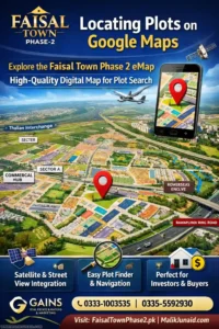 Faisal Town Phase 2 emap: High-Quality Emap for Locating Plots – The Ultimate Guide